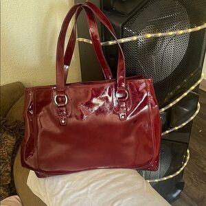 Elegant Red Women's Tote Bag